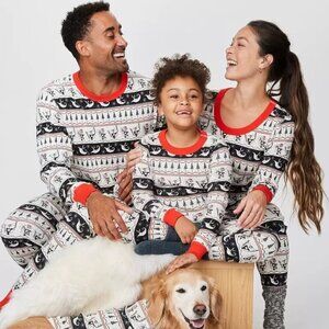 Hanna Andersson The Nightmare Before Christmas Men's Fair Isle PJ Set- Sz XXL